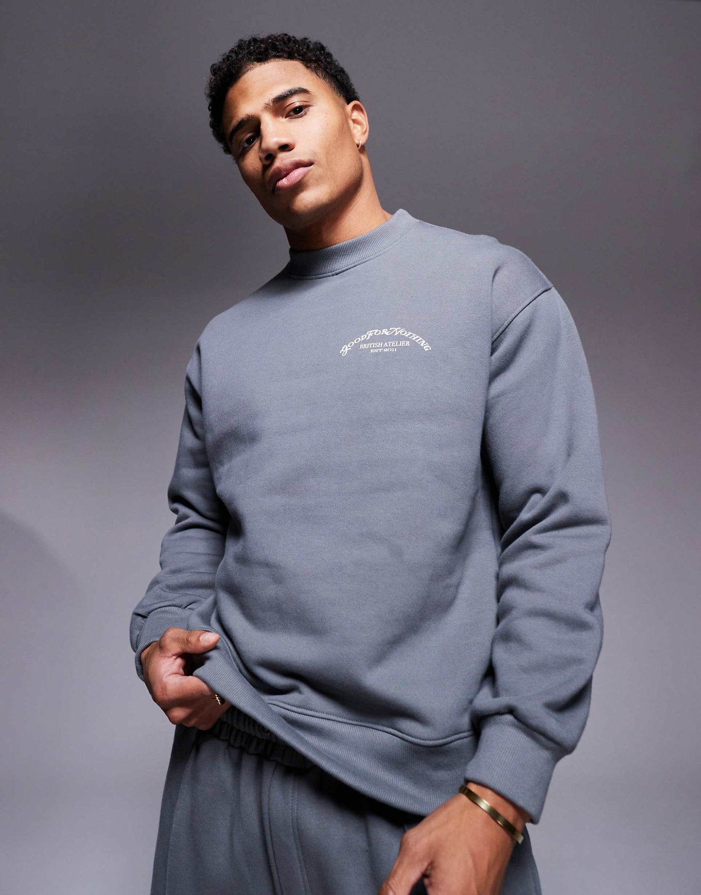 Co-Ord Core Double Branded Sweatshirt