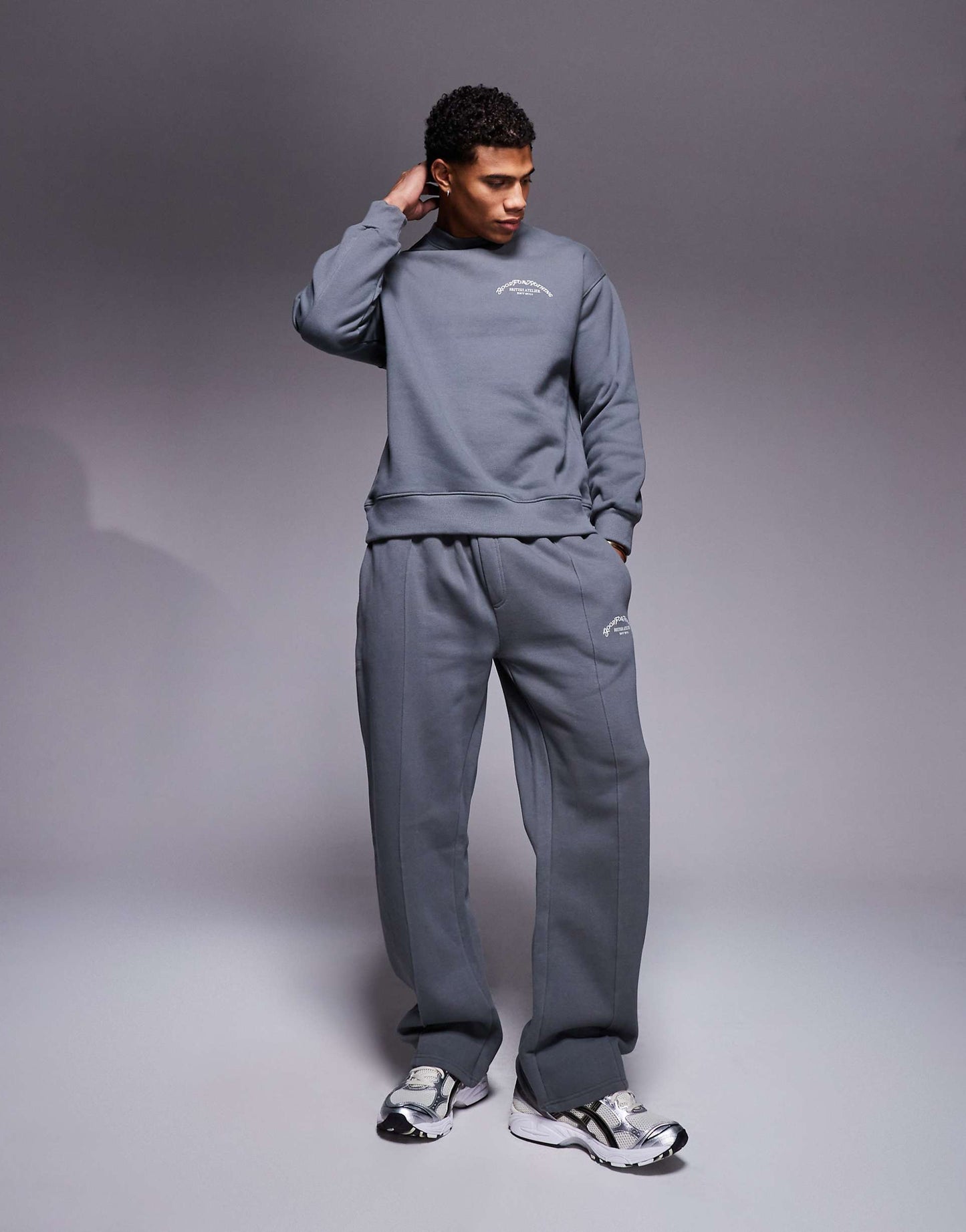 Co-Ord Core Double Branded Sweatshirt