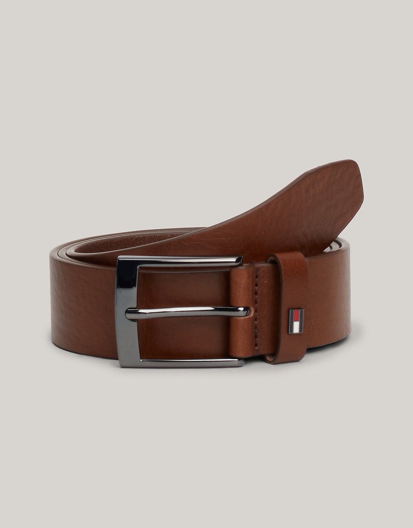 Leather Square Buckle Belt