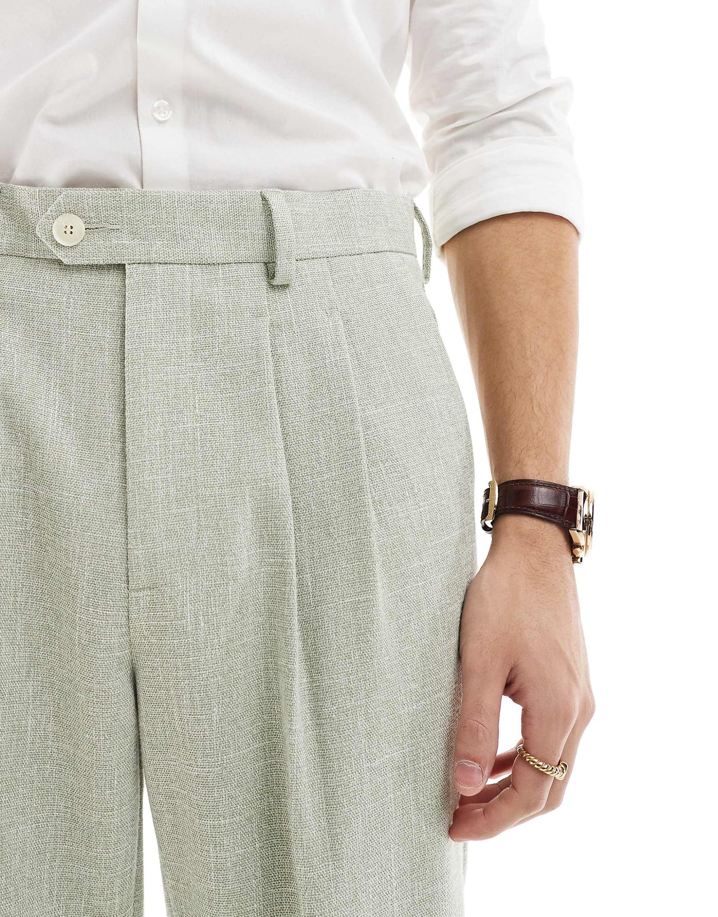 Smart Tapered Fit Chino Trousers