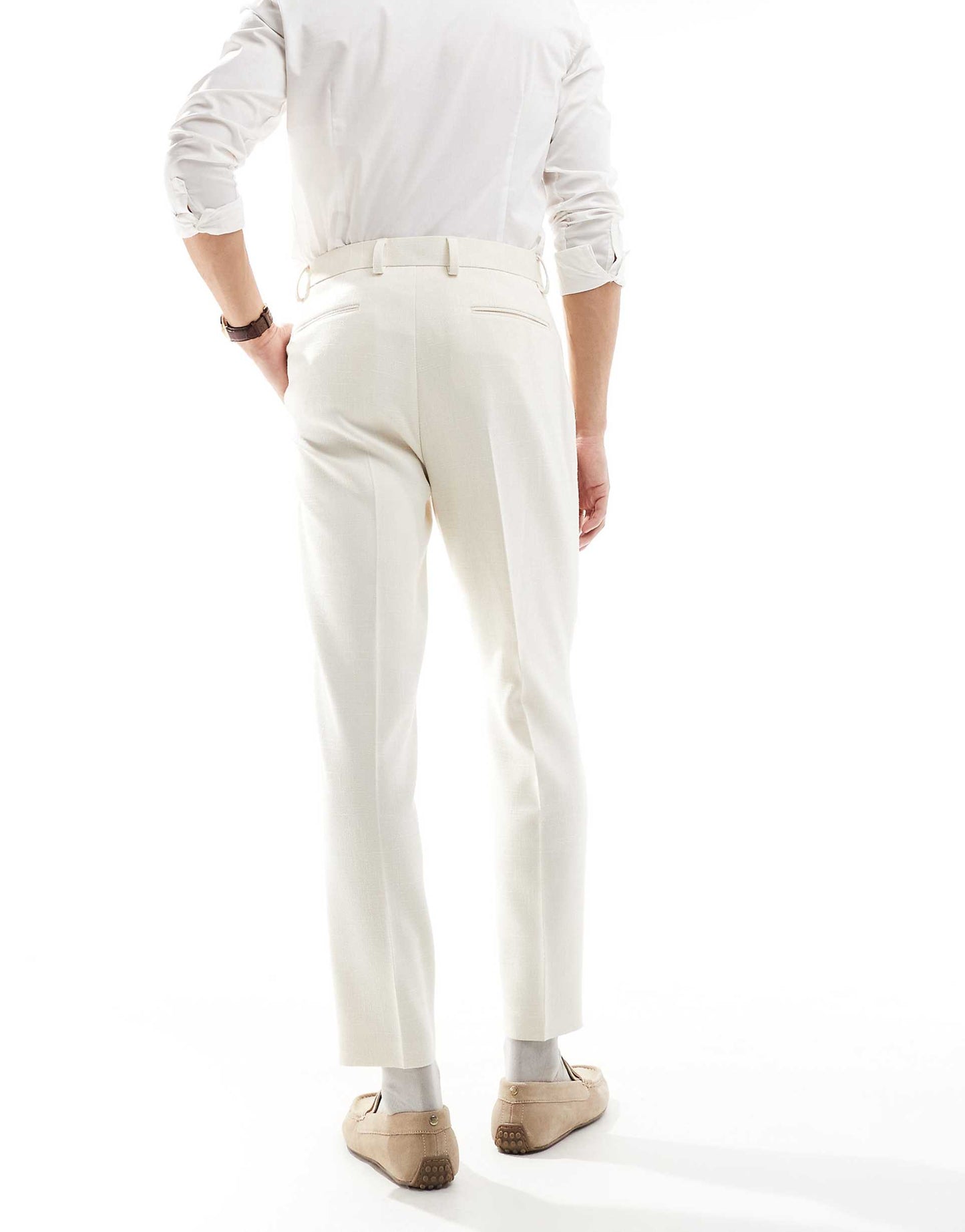 Smart Tapered Fit Trousers