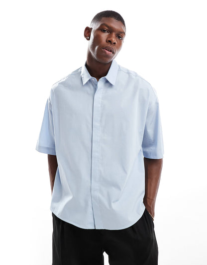 Oversized Boxy Clean Shirt