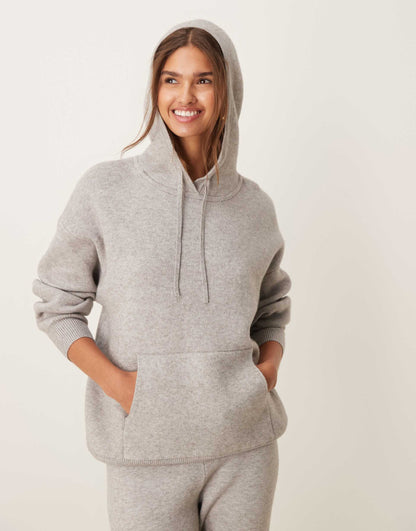 Compact Knitted Hoodie Co-Ord