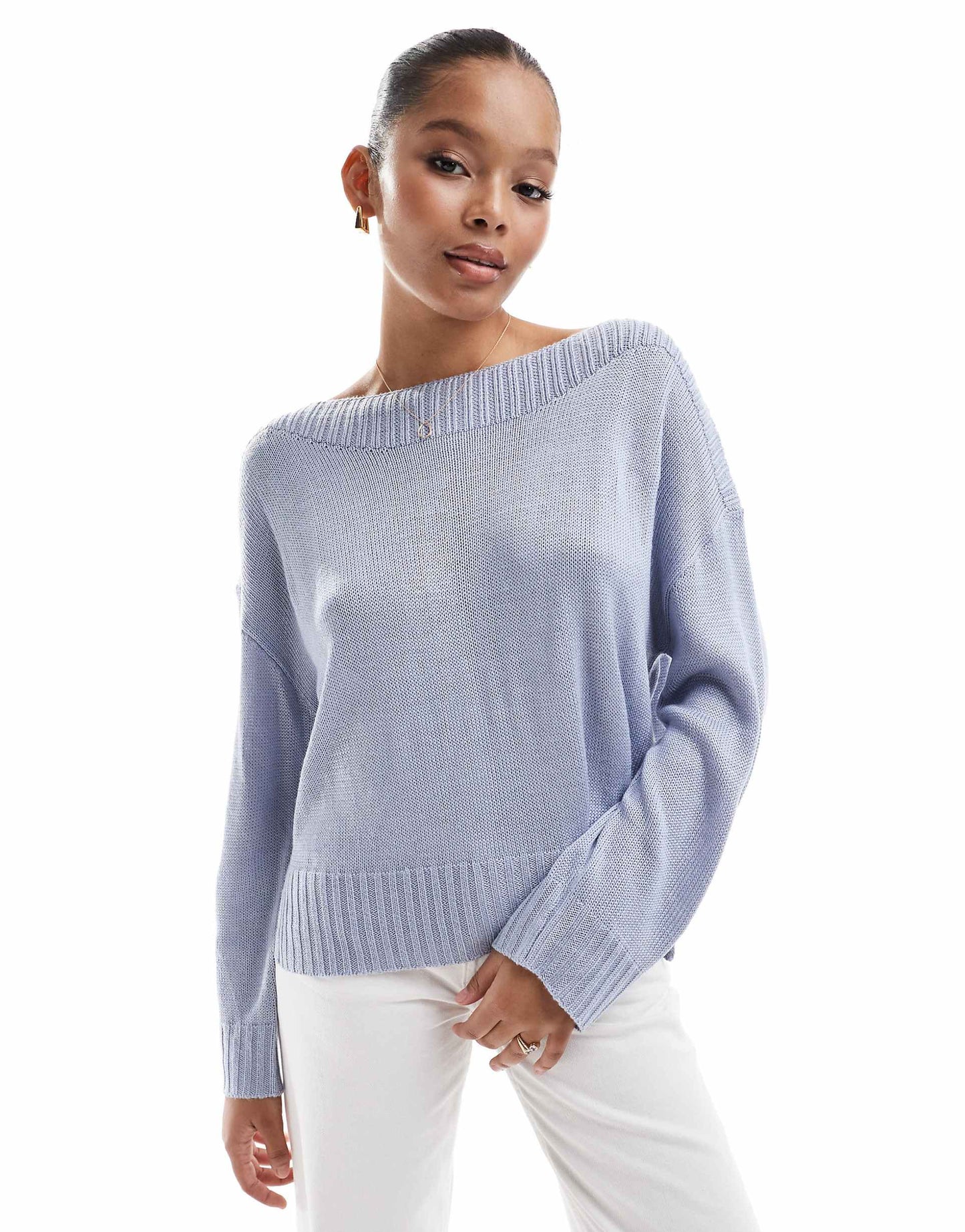 Boat Neck Jumper