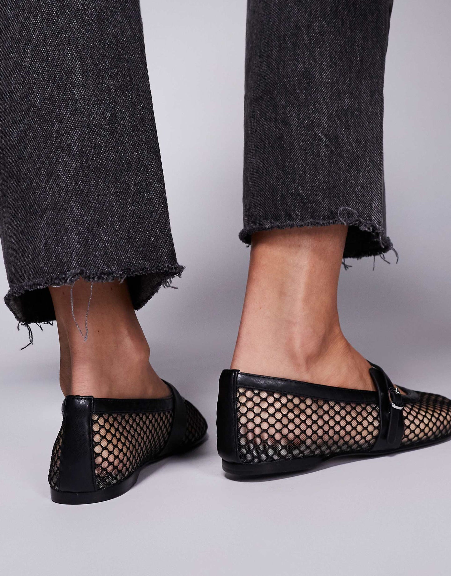 Rejoice-M Mesh Ballet Flats
