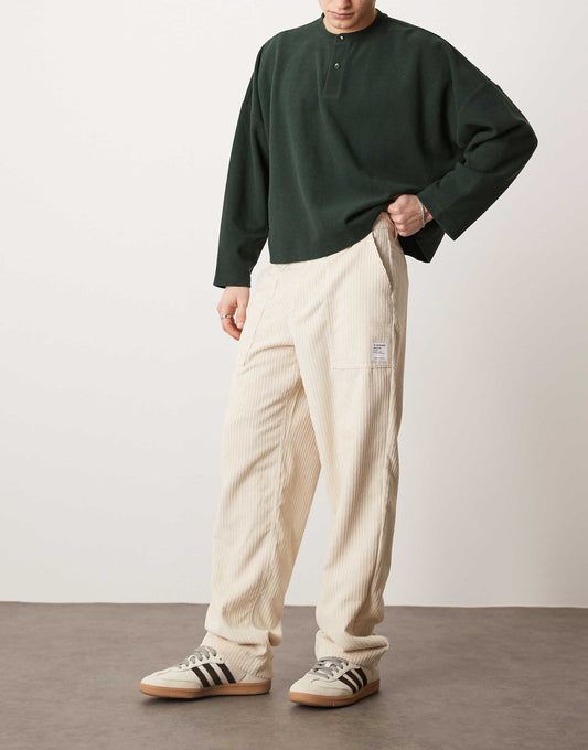 Straight Fit Cord Trouser