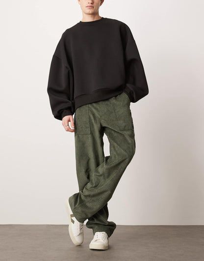 Straight Fit Cord Trouser