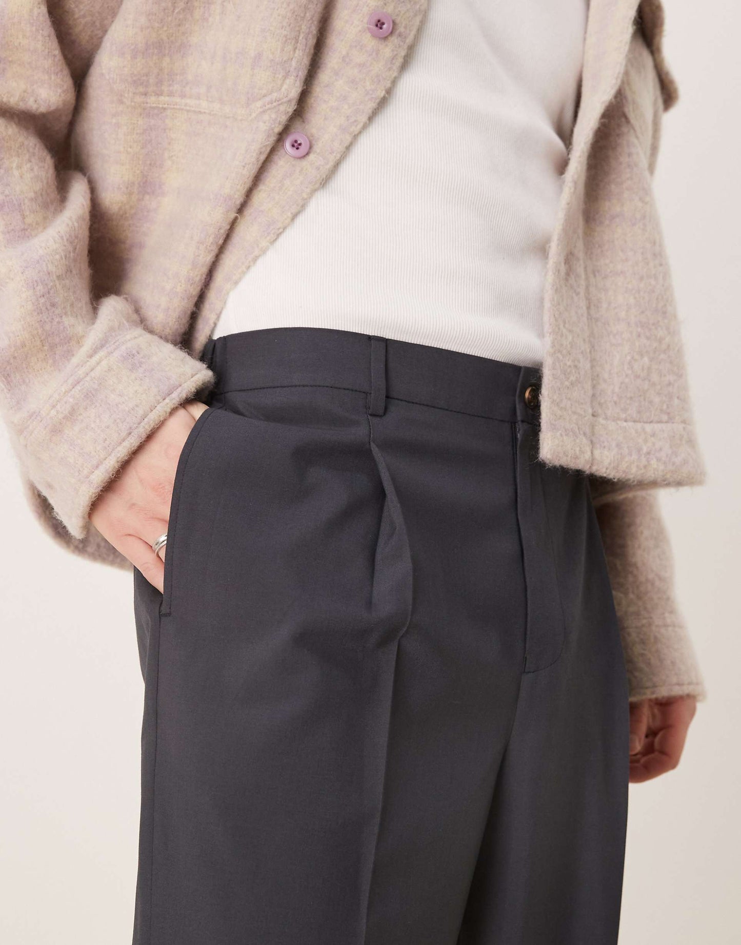 Smart Wide Leg Trousers