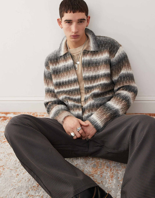 Reggie Zip Up Cardigan