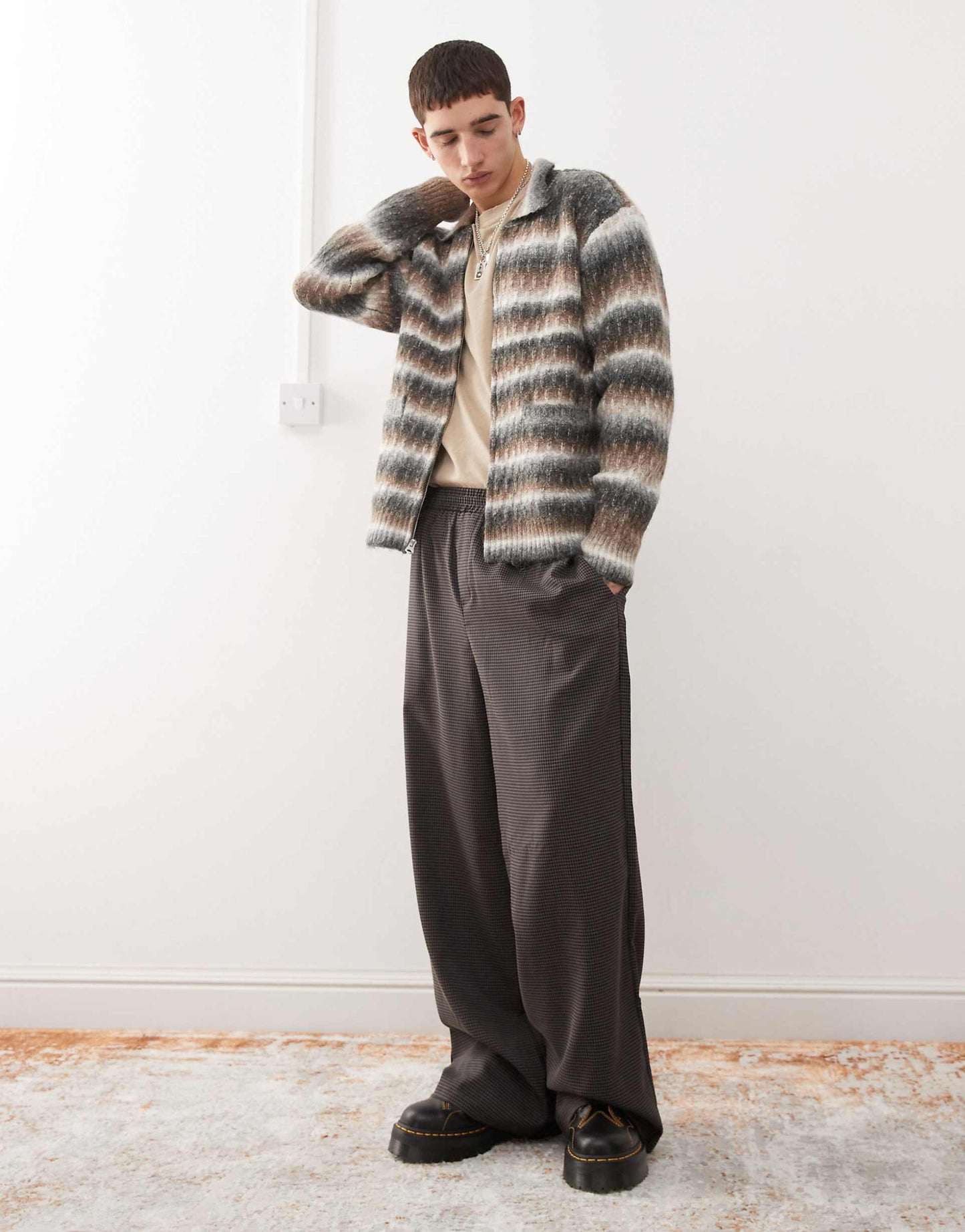 Reggie Zip Up Cardigan