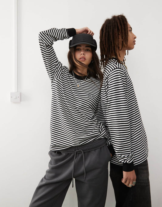 Established Works Eyes Stripe Long Sleeve T-Shirt