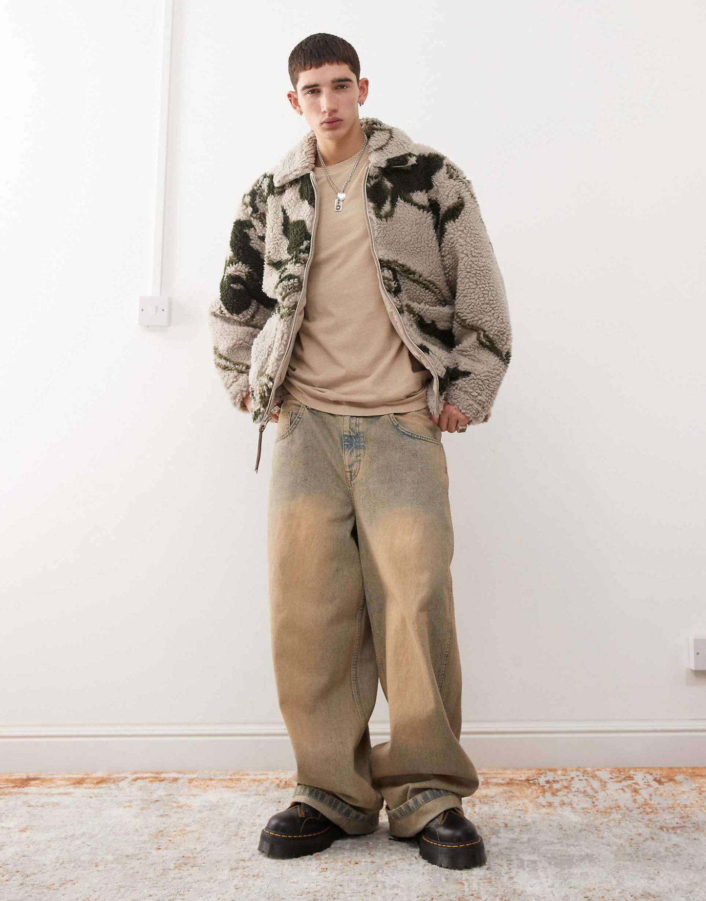 Mushroom Sherpa Jacket