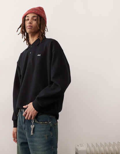 Lowercase Logo Fleece Polo