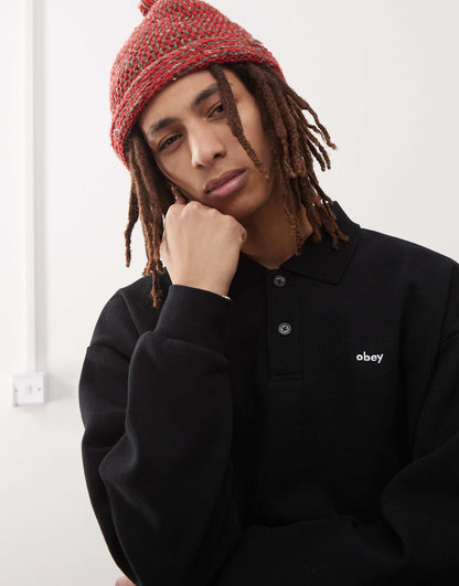 Lowercase Logo Fleece Polo