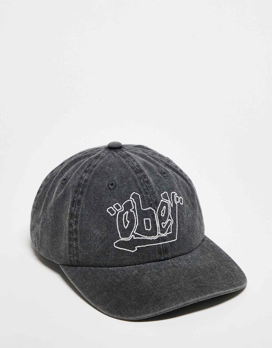 Quotes 6 Panel Pigment Snapback