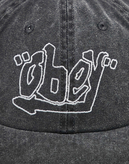 Quotes 6 Panel Pigment Snapback