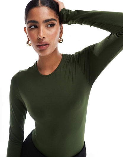 Long Sleeve Sculpt Bodysuit