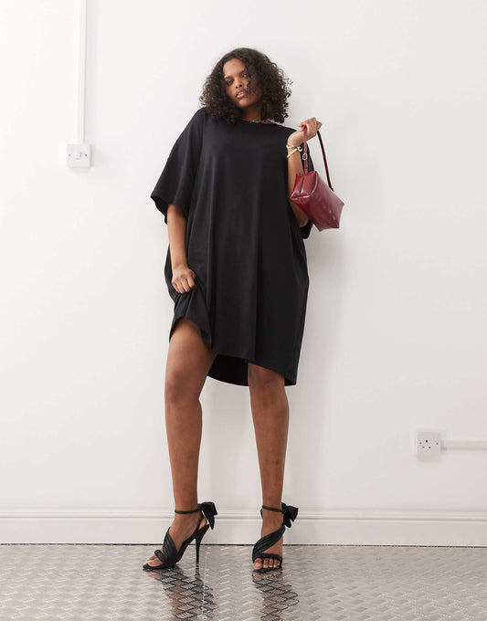 Curve Boxy T-Shirt Dress