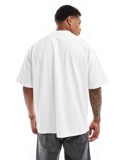 Oversized T-Shirt With Sporty Front Print
