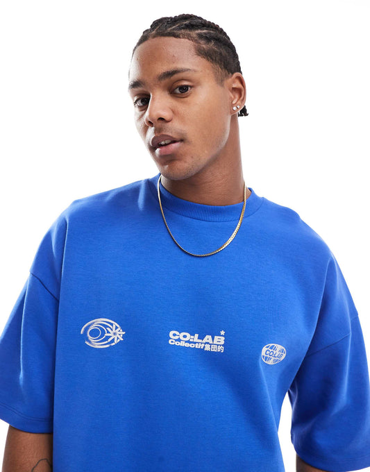 Boxy Oversized T-Shirt With Drop Shoulder
