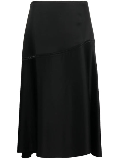 Flared Midi Skirt