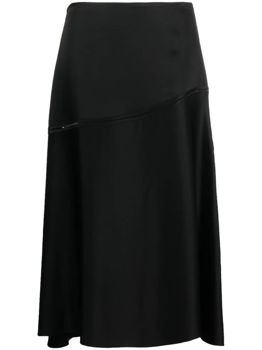 Flared Midi Skirt