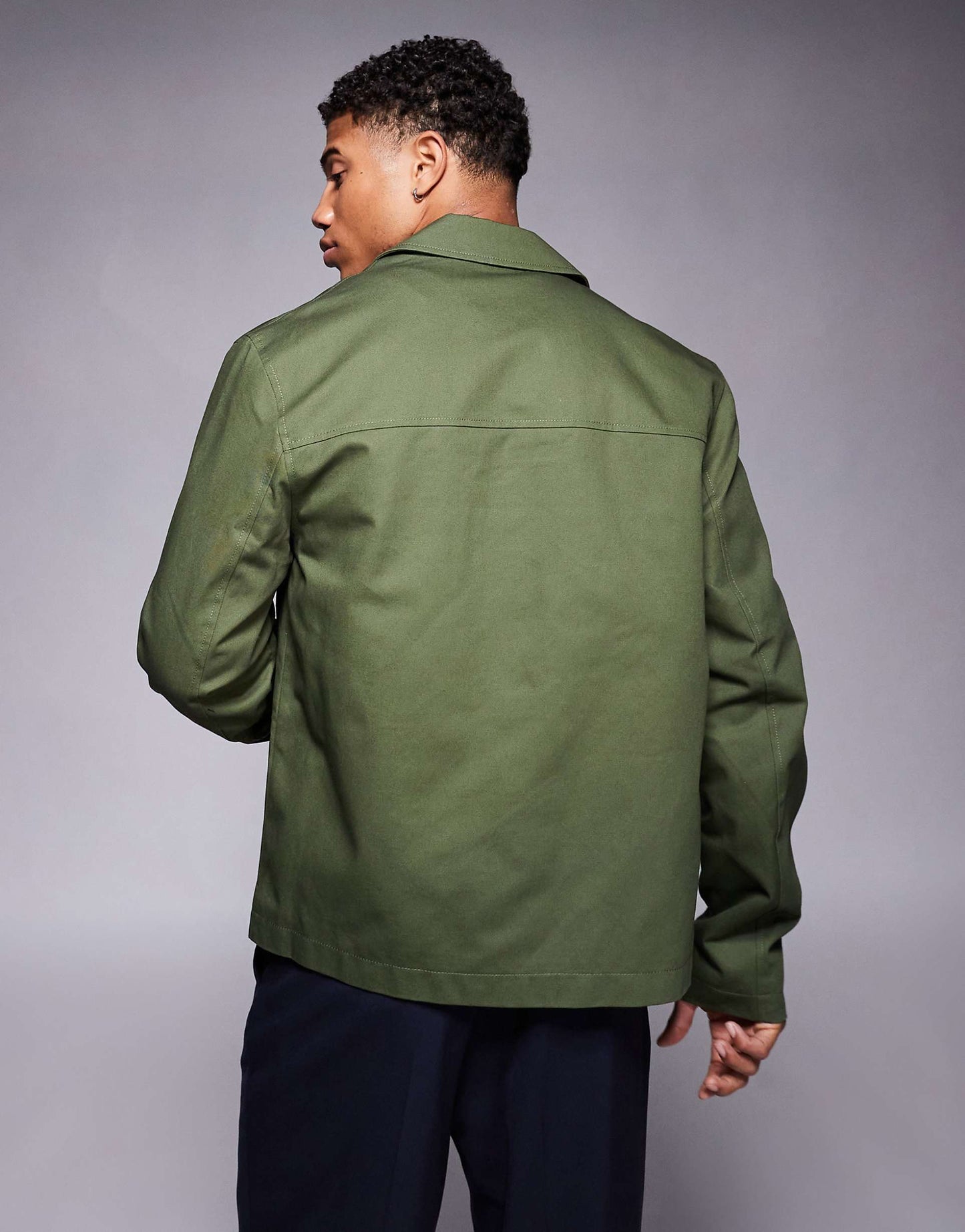 Embroidered Harrington Jacket