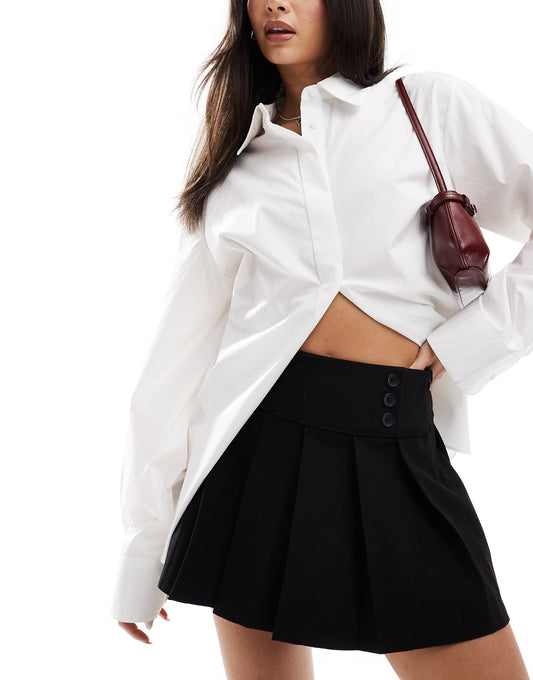 Wren Pleated Mini Skirt