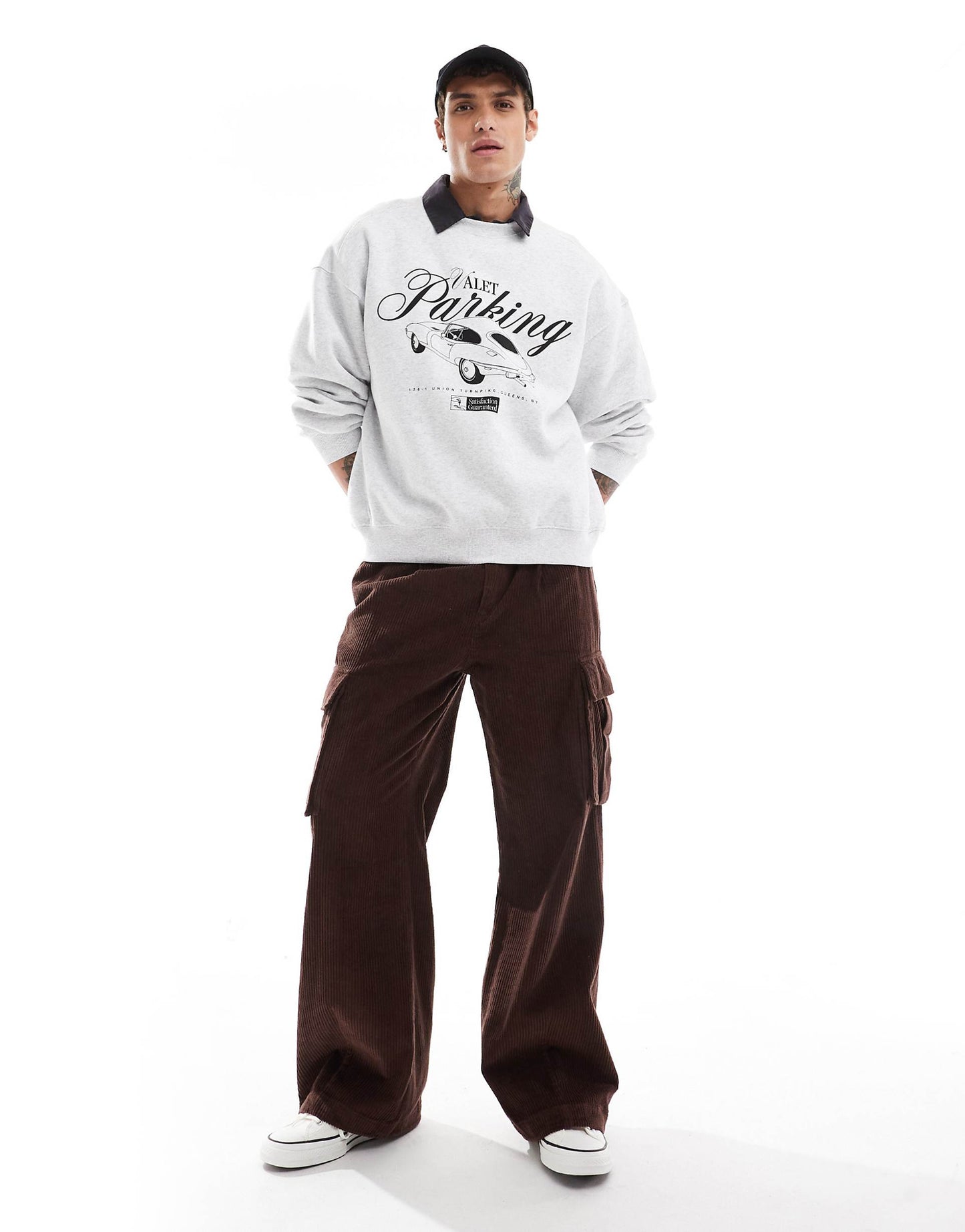 Baggy Pleat Cargo Pant