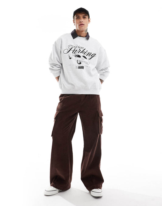 Baggy Pleat Cargo Pant