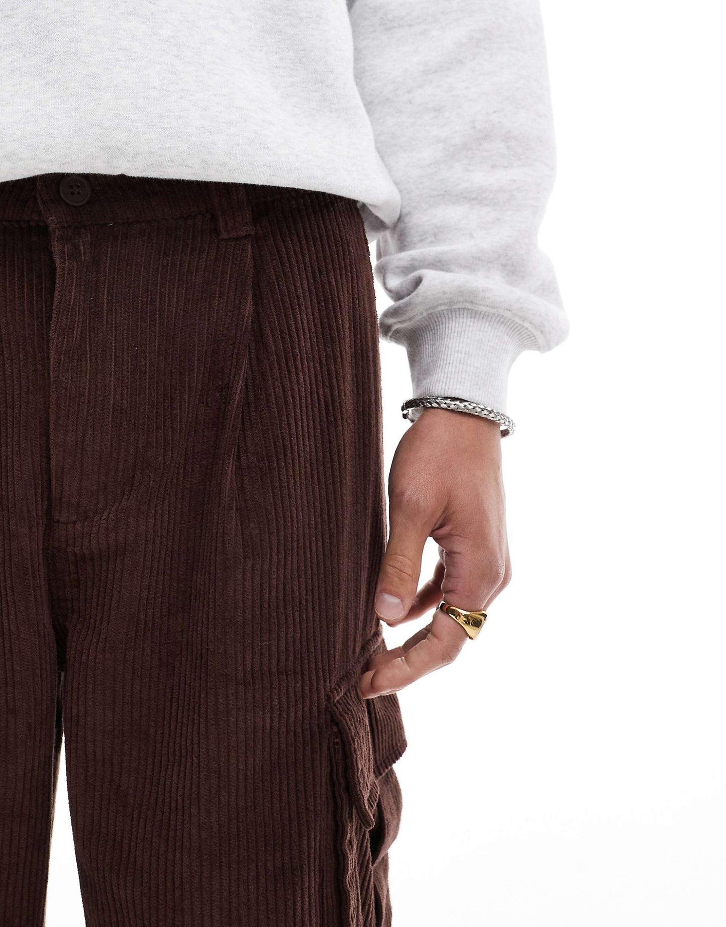 Baggy Pleat Cargo Pant