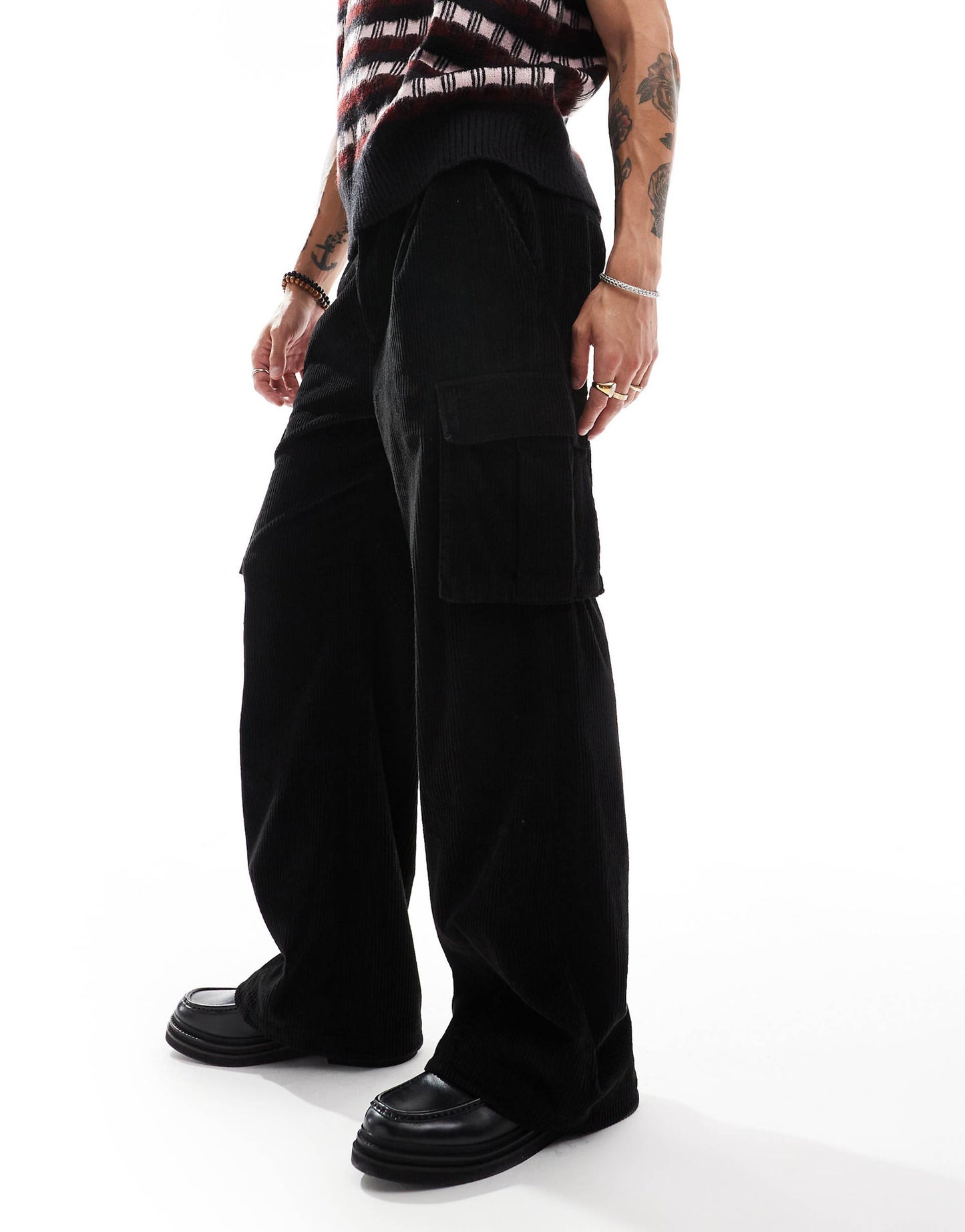 Baggy Pleat Cargo Pant