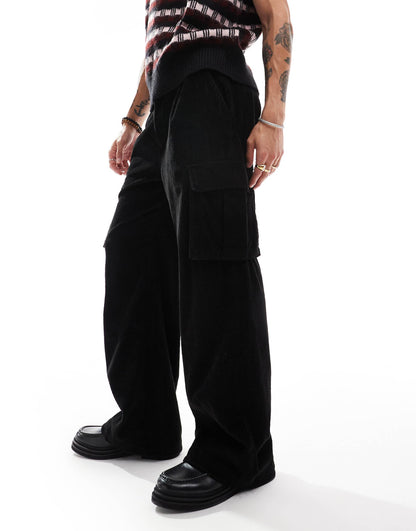 Baggy Pleat Cargo Pant