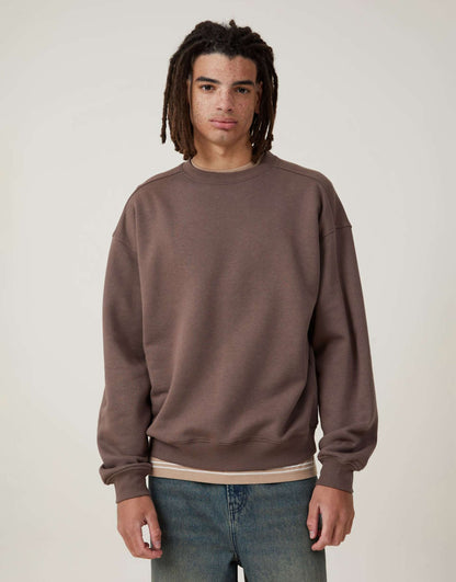 Box Fit Crew Sweater