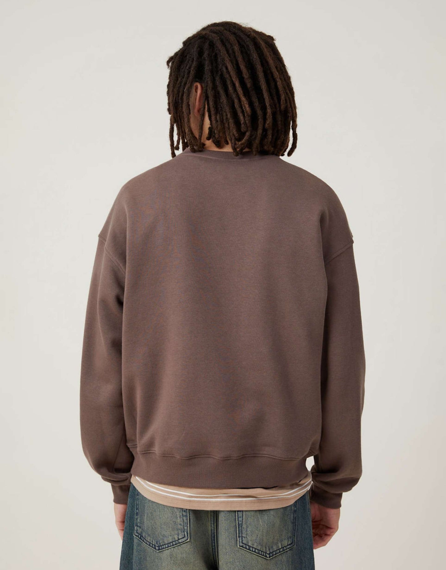 Box Fit Crew Sweater