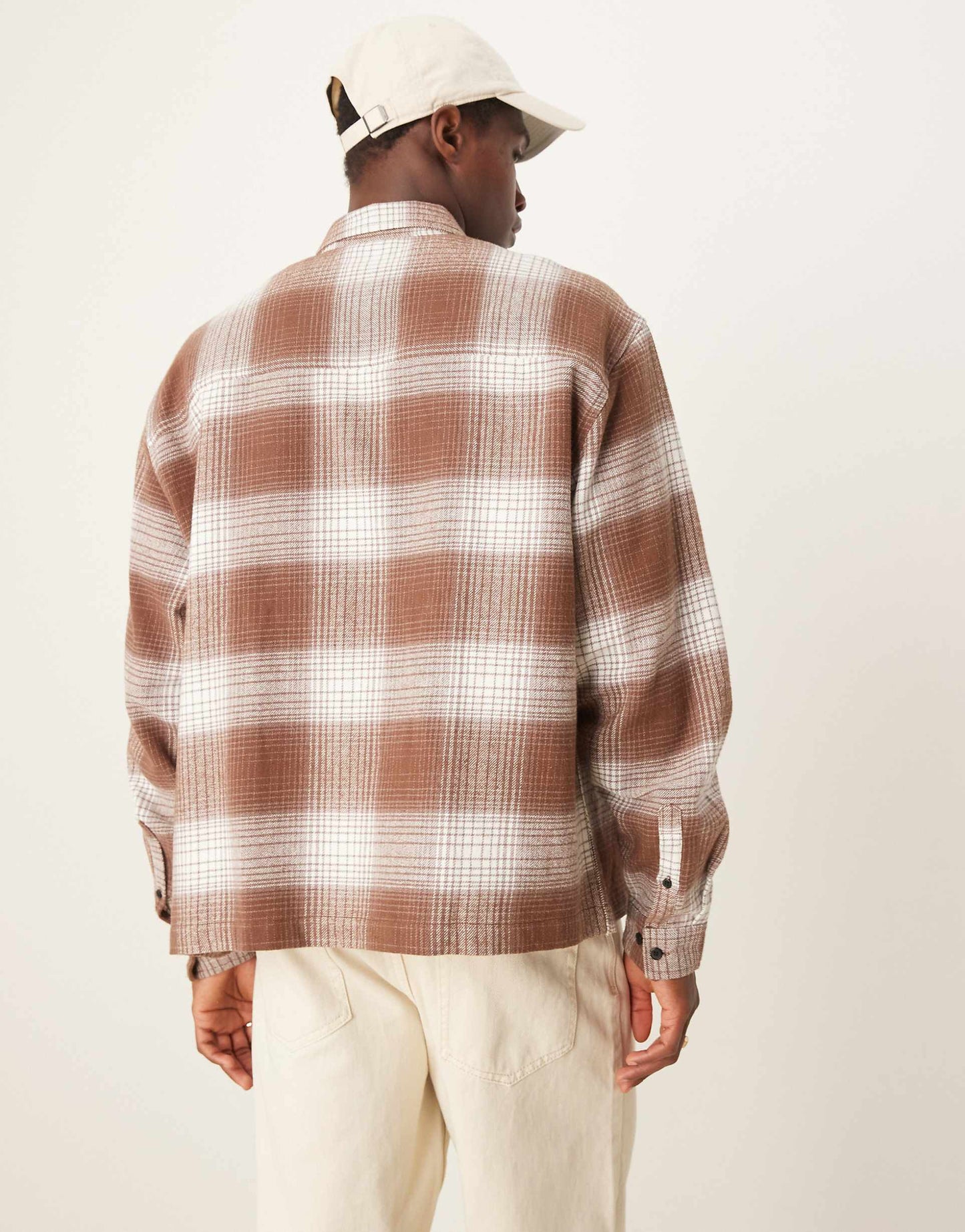 Boxy Oversized Zip Through Shirt