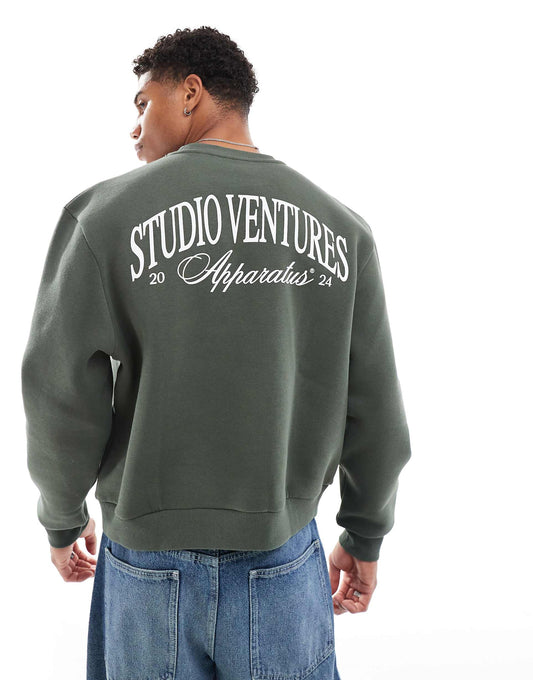 Oversized Sweatshirt With Print