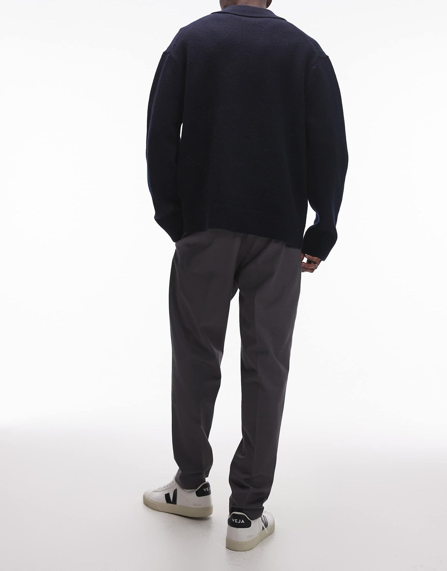Smart Cotton Tapered Trousers