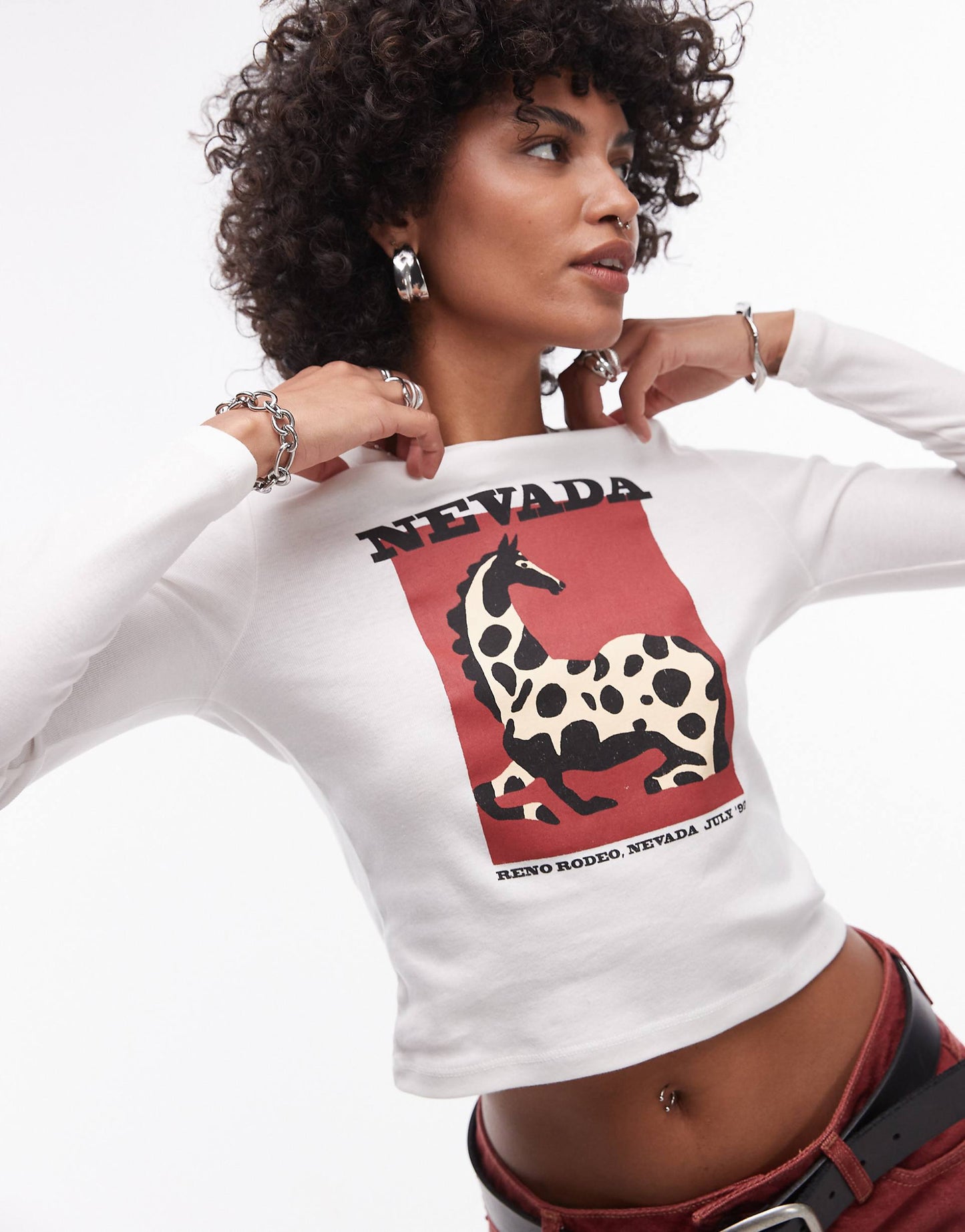 Graphic Nevada Long Sleeve Tee