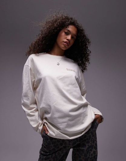 Graphic Pimienta Long Sleeve Skater Tee