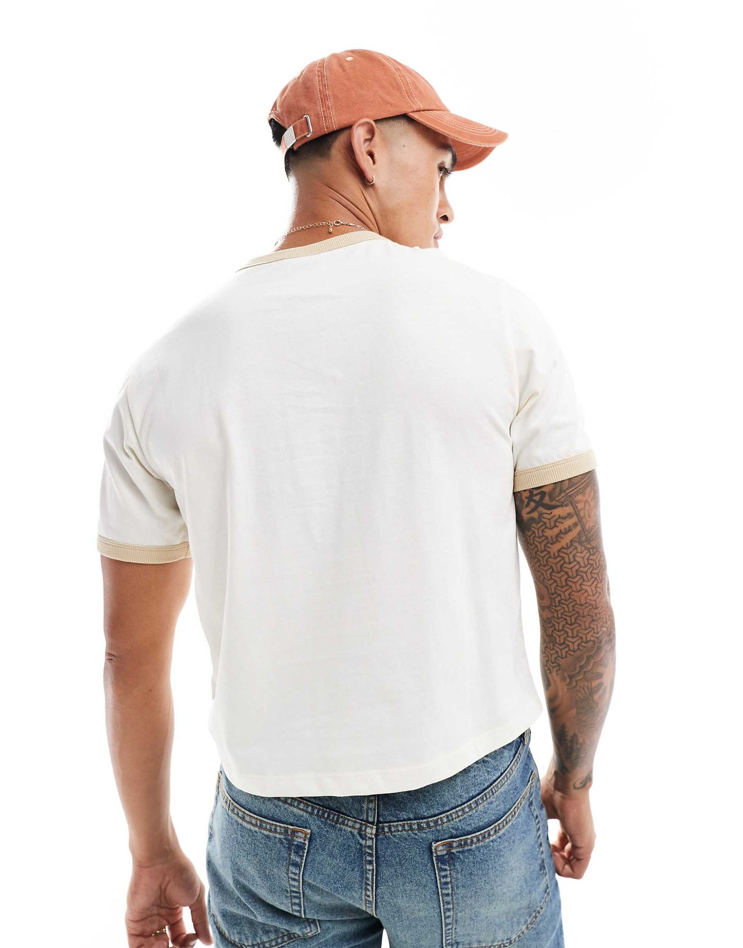 Cropped Ringer T-Shirt