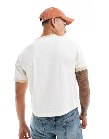 Cropped Ringer T-Shirt