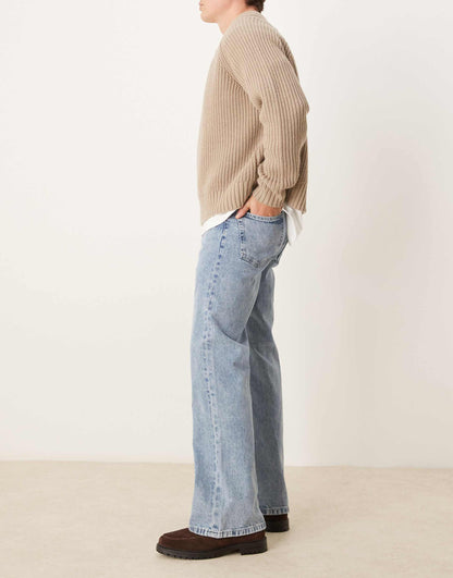 Wide Flare Jeans