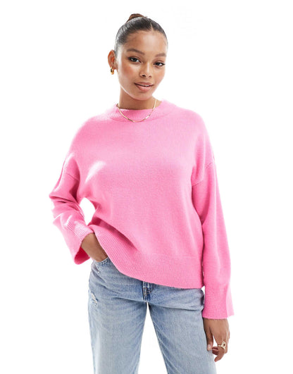 Boxy Crew Neck Jumper