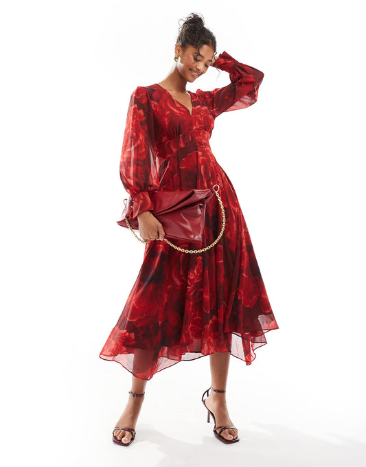 Long Sleeve Maxi Dress