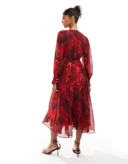 Long Sleeve Maxi Dress