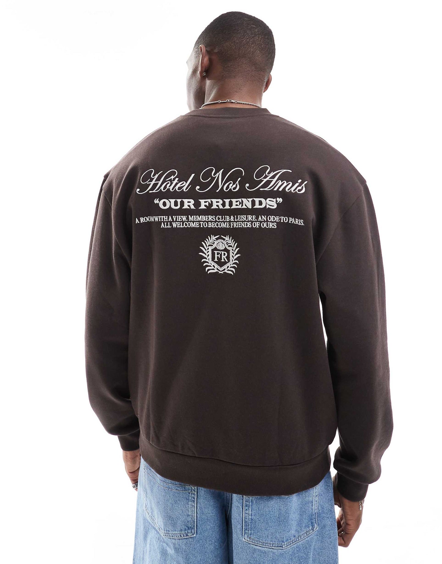 Oversized Sweatshirt With Print