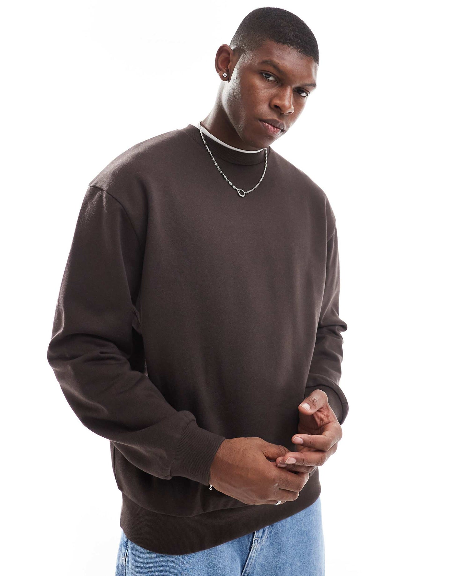 Oversized Sweatshirt With Print