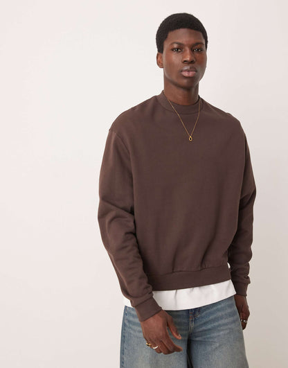 Essential Boxy Oversized Sweatshirt