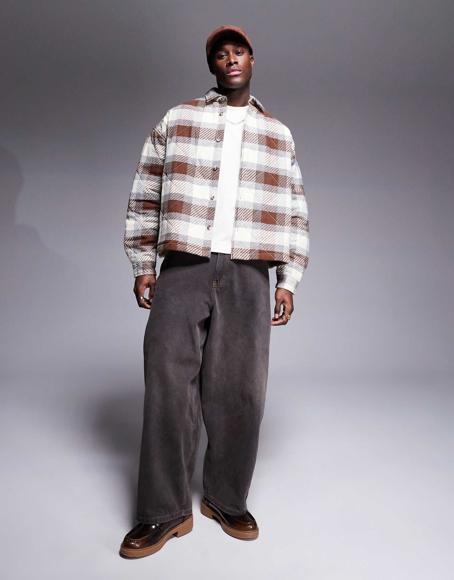 Boxy Oversized Quilted Shirt